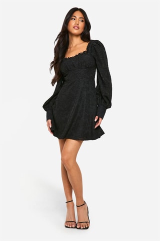 Robe patineuse - Noir