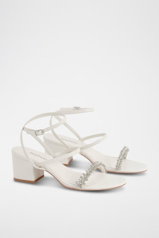 Sandales à talons - Blanc