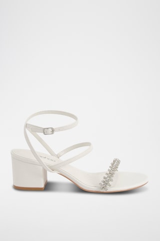 Sandales à talons - Blanc