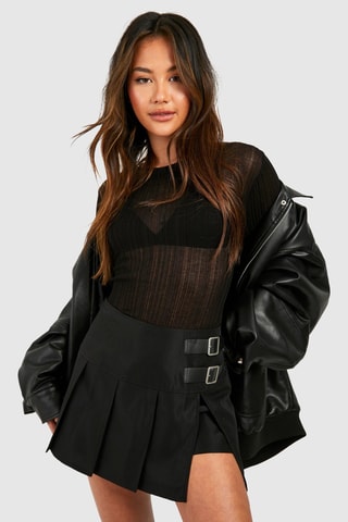 Jupe-short - Noir