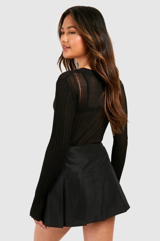Jupe-short - Noir