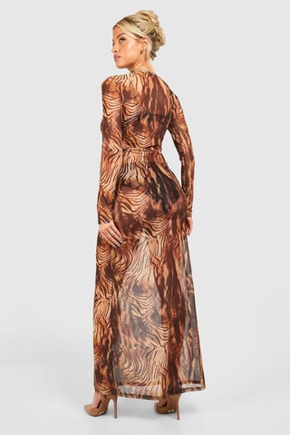 Robe longue - Marron