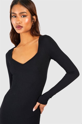 Robe droite - Noir
