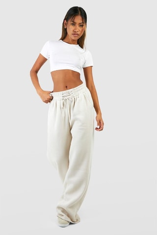 Pantalon wide legs - Beige
