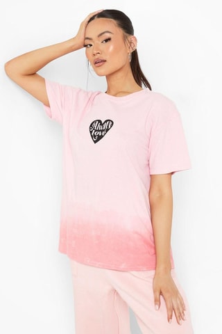 T-shirt dip and dye - Rose