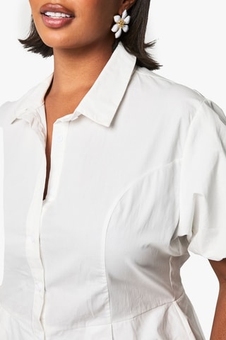 Robe chemise - Blanc