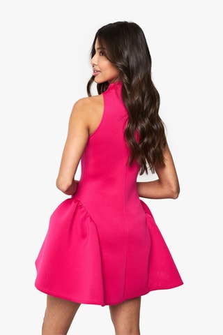 Robe patineuse - Fuchsia