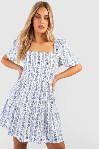 Robe patineuse - Blanc