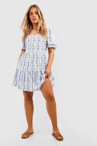 Robe patineuse - Blanc