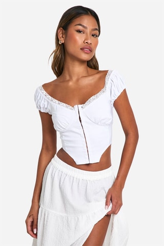 Crop top - Blanc