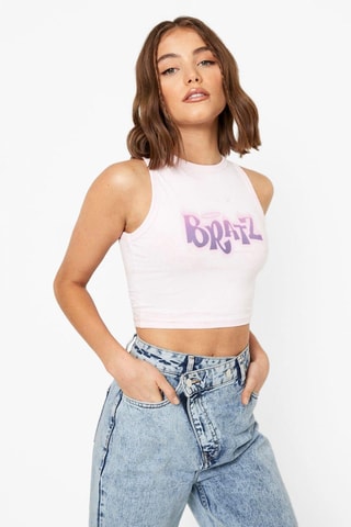 Crop top - Rose clair