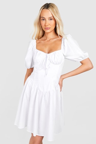 Robe patineuse - Blanc