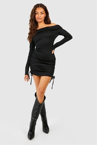 Robe fourreau - Noir