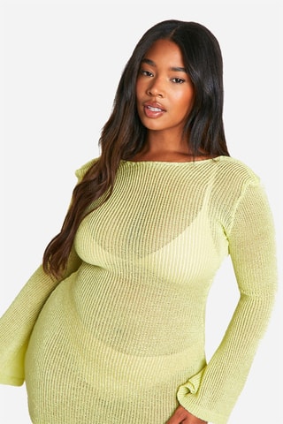 Robe de plage - Vert clair