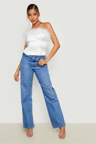Top bustier - Blanc