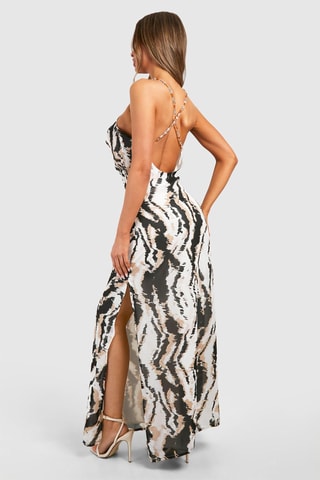Robe longue - Marron