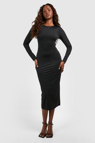 Robe midi - Noir