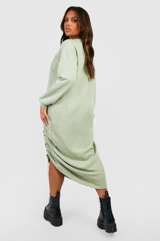Robe midi - Kaki