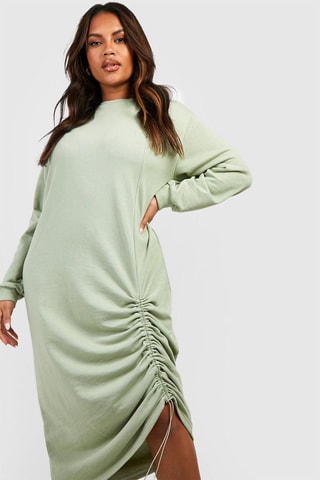 Robe midi - Kaki