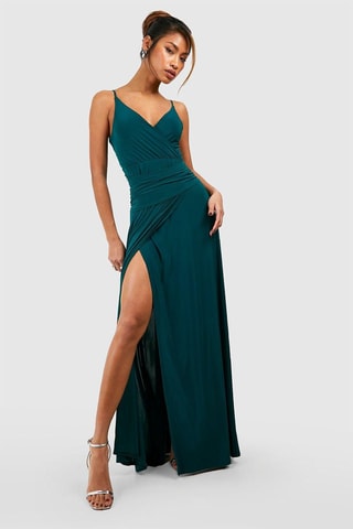Robe longue - Vert émeraude