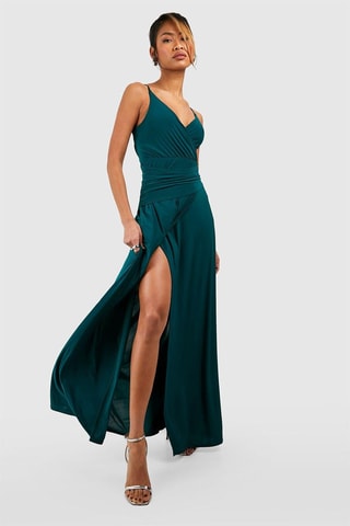Robe longue - Vert émeraude