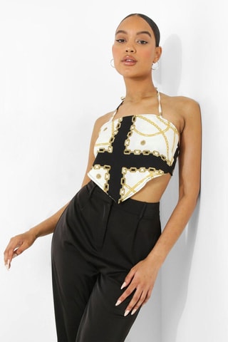 Crop top - Noir