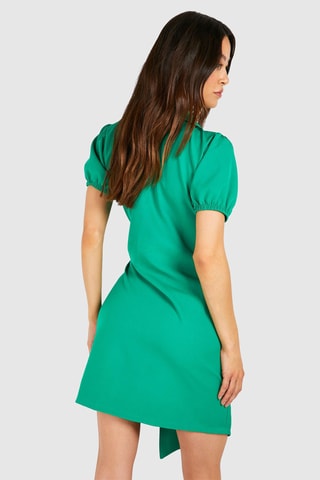 Robe portefeuille - Vert