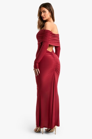 Robe longue - Bordeaux
