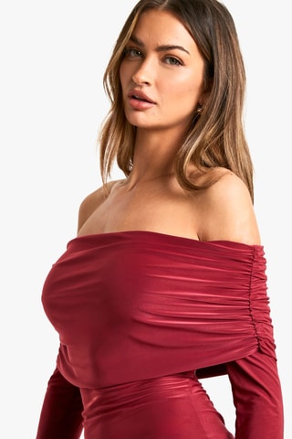 Robe longue - Bordeaux