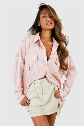 Chemise oversize - Rose