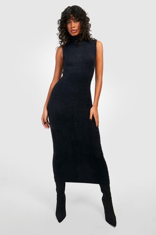 Robe midi - Noir