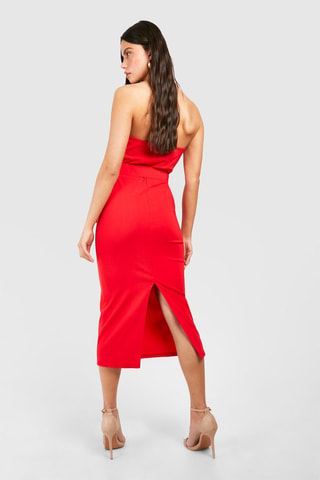 Robe bustier - Rouge