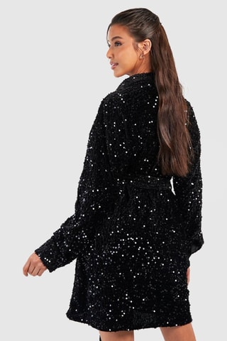 Robe chemise - Noir