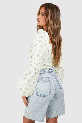 Crop top - Jaune