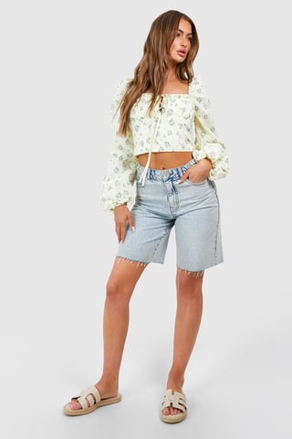 Crop top - Jaune