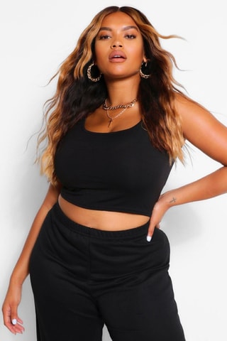 Crop top - Noir