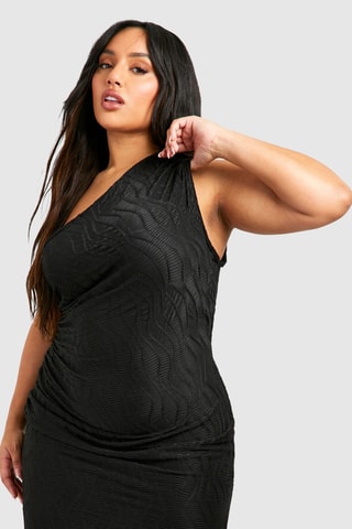 Robe asymétrique - Noir