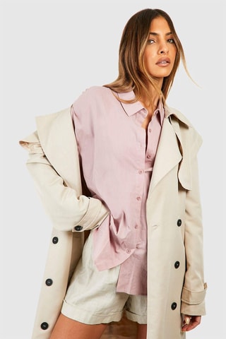 T-shirt oversize - Mauve