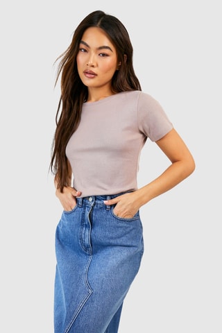 T-shirt - Marron