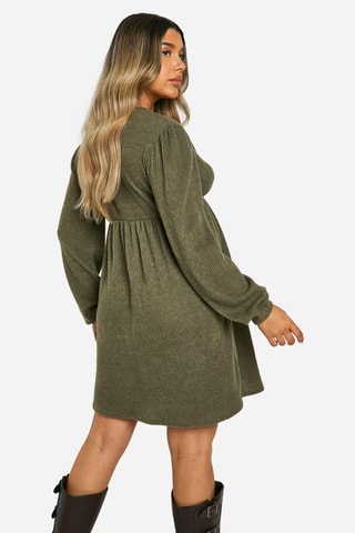 Robe de maternité - Kaki
