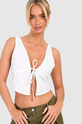 Crop top - Blanc