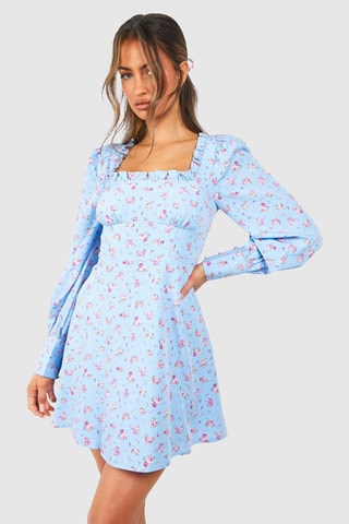 Robe patineuse - Bleu clair
