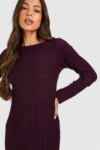 Robe pull - Marron