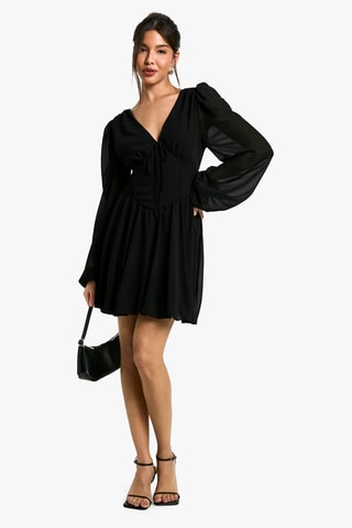 Robe patineuse - Noir