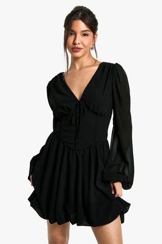 Robe patineuse - Noir
