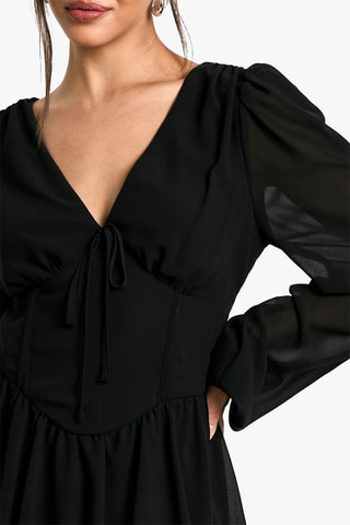 Robe patineuse - Noir