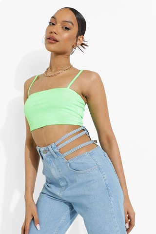 Crop top - Vert clair