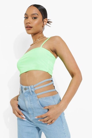 Crop top - Vert clair