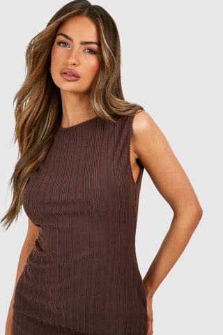 Robe longue - Marron