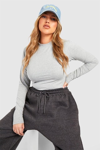 T-shirt - Gris clair chiné